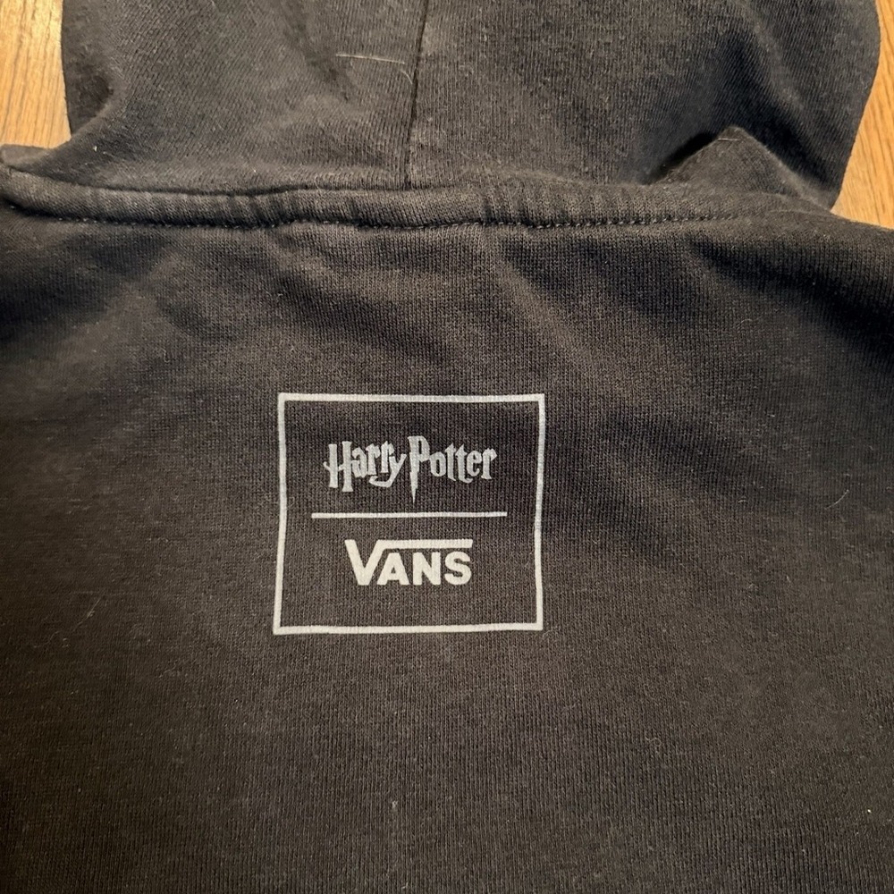 Vans Harry Potter Dark Mark Hoodie Morsmordre Graphic‎ Small Black - Picture 8 of 11